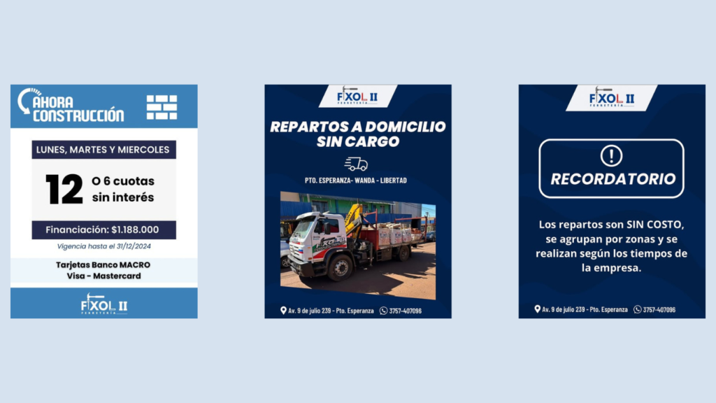 PROMO REPARTO A DOMICILIO